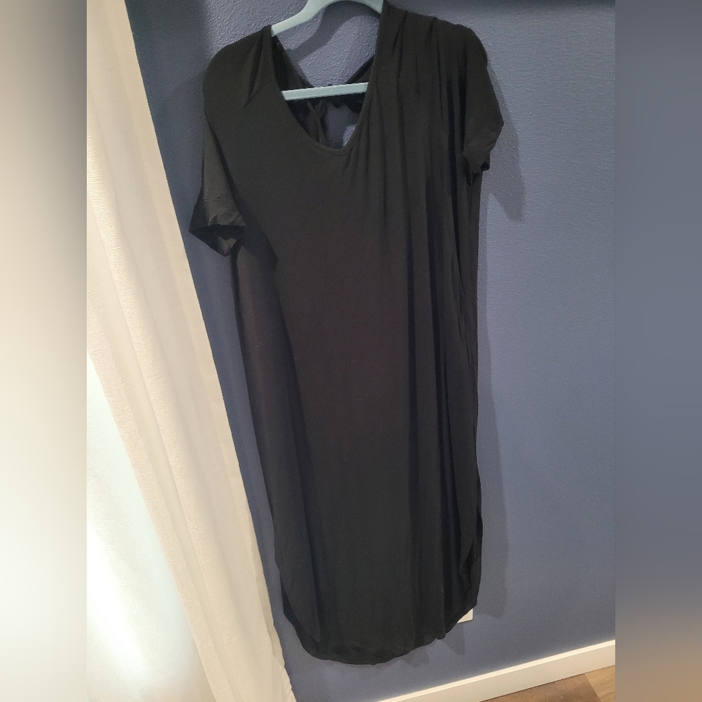 Latched Mama Dolman Black Dress M/L Breastfeeding